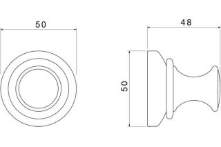 Крючок Aquatek Классик AQ4501MB черный